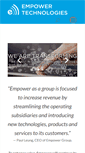 Mobile Screenshot of empowertechnologies.com
